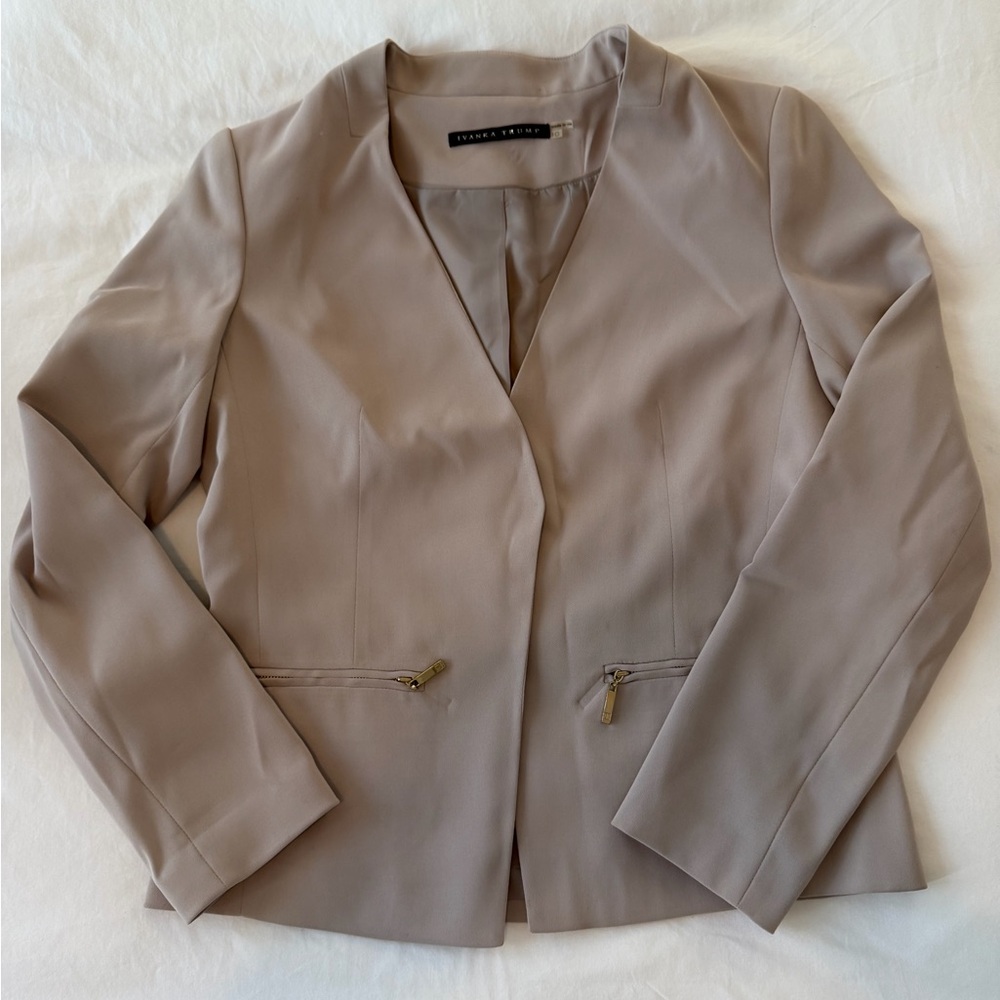 Ivanka Trump Tan Blazer